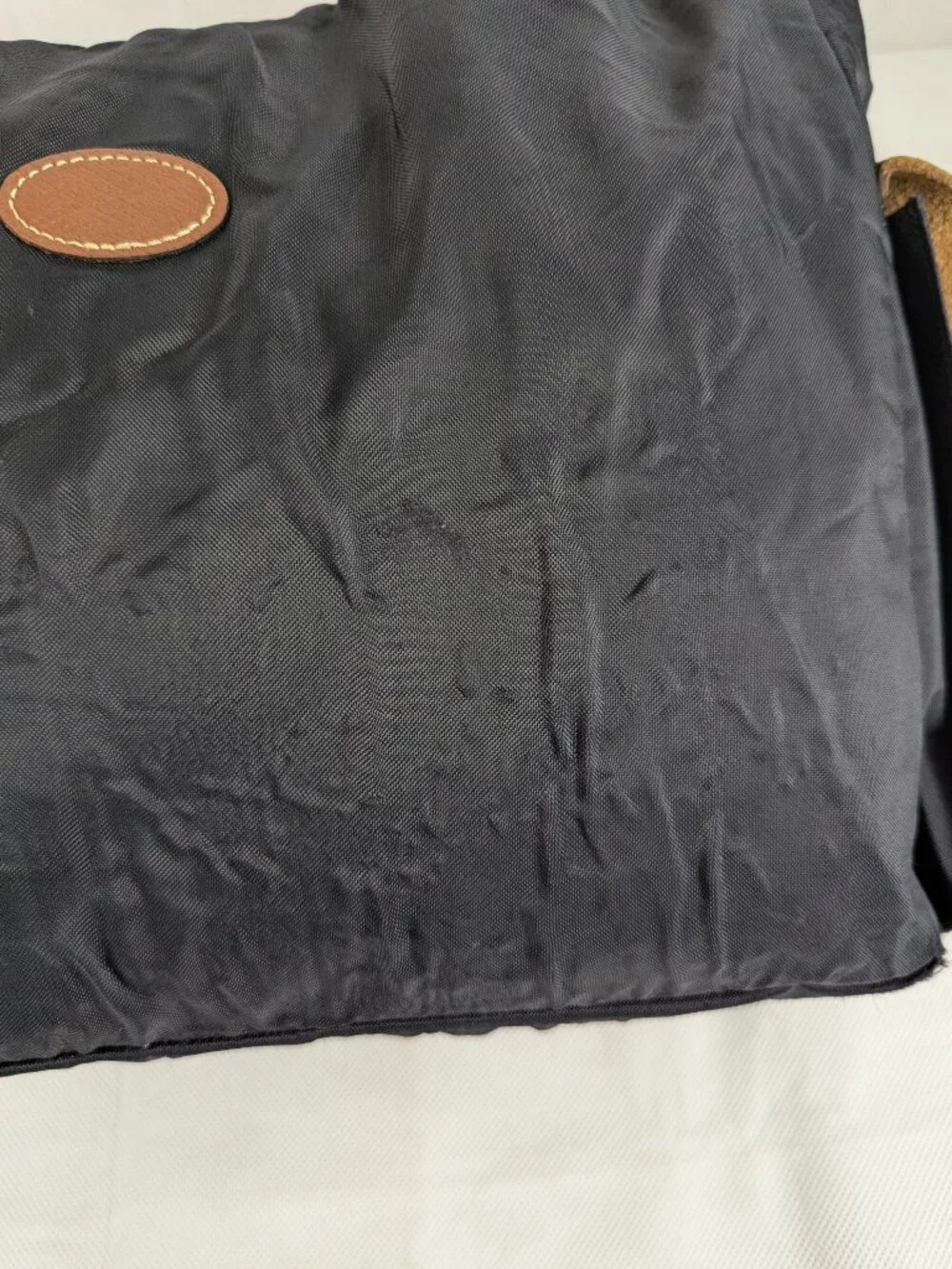 Longchamp le Pliage Shoulder Hobo Crossbody Bag Black - Authentic - Ships Fast.